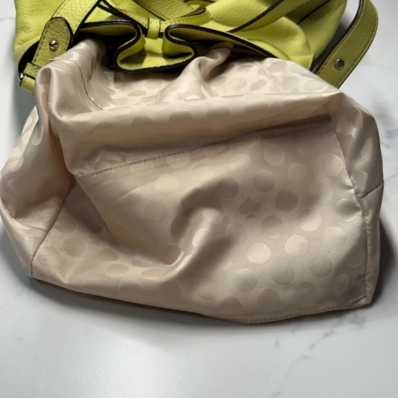 Kate Spade Lime Green Leather Shoulder Bag - Picture 15 of 16